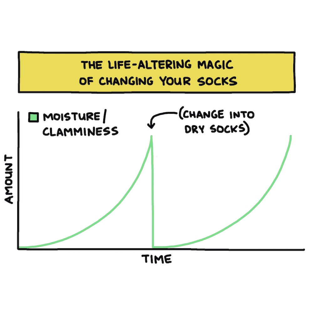 The Life-Altering Magic of Changing Your Socks