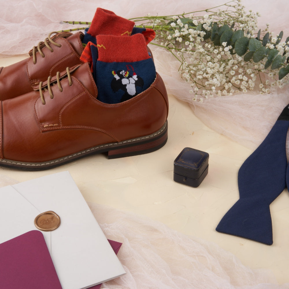 A Guide to Wearing Fun & Funky Men's Dress Socks