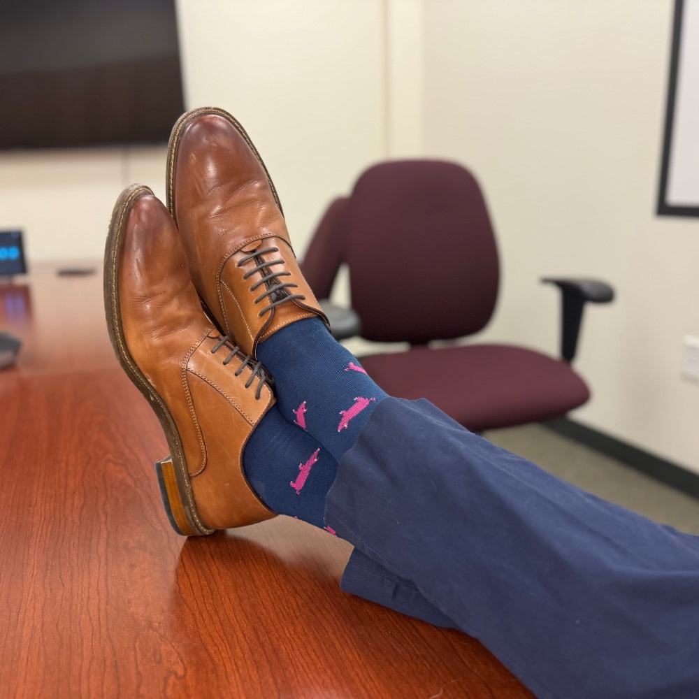4 Men's Dress Sock Style Rules (and When to Break Them)