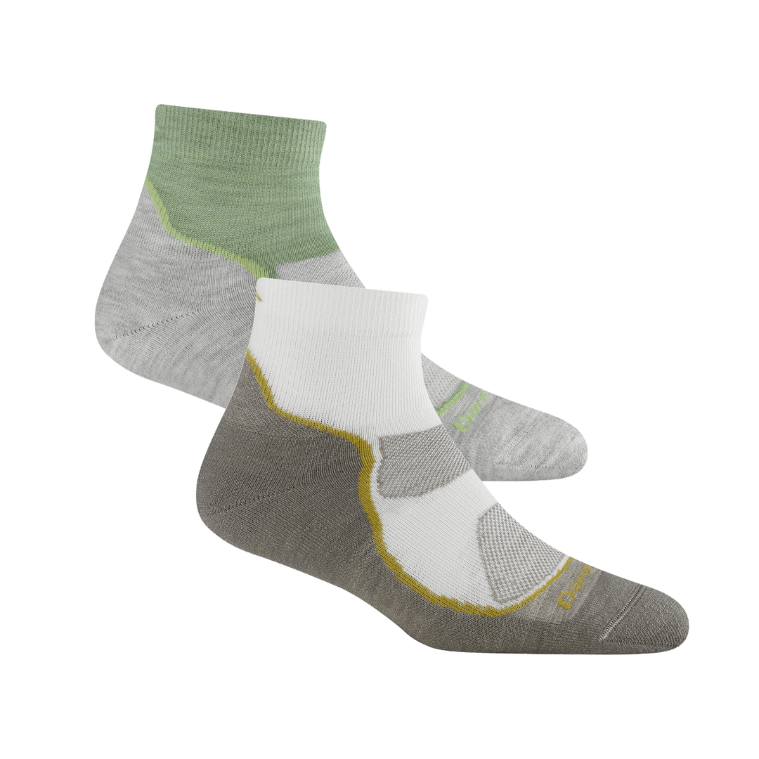Bundle image of the 1987 limited edition quarter hiker in oatmilk and mint