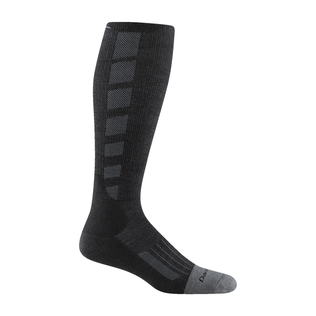 2213 Men's Stanley K OTC featuring a gray full cushion toe with a black body 