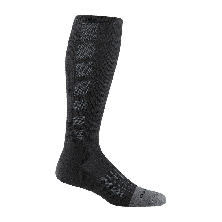 2213 Men's Stanley K OTC featuring a gray full cushion toe with a black body 