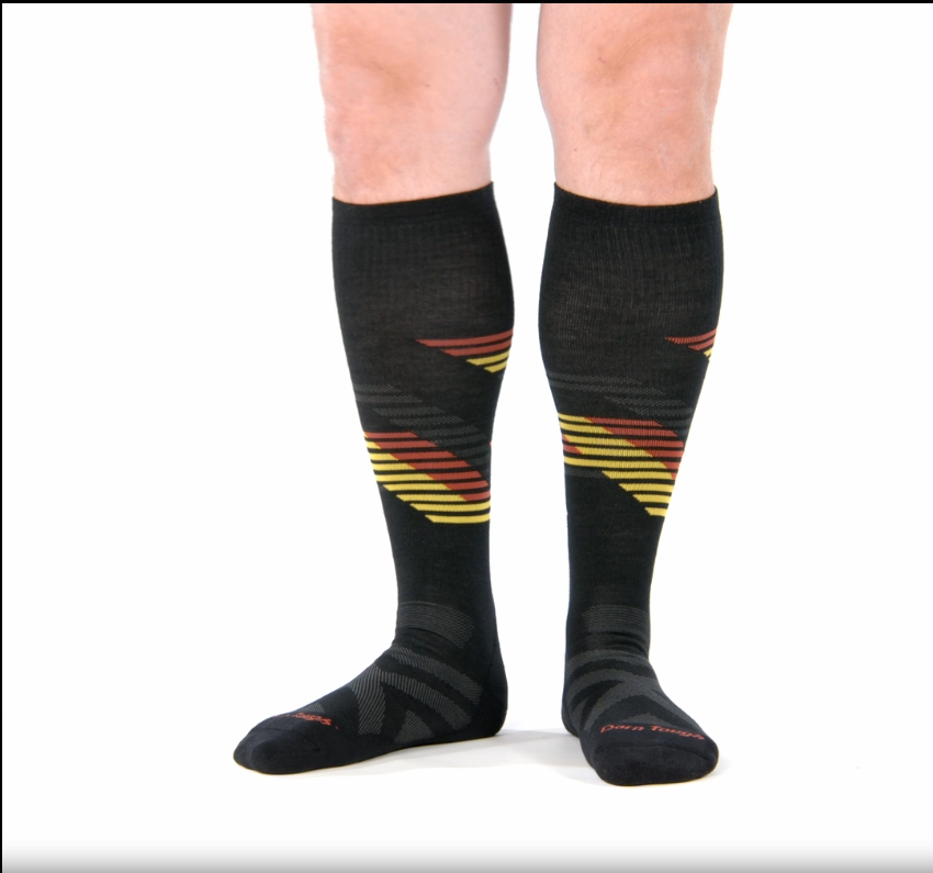Men's Carve Over-the-Calf Midweight Ski & Snowboard Socks