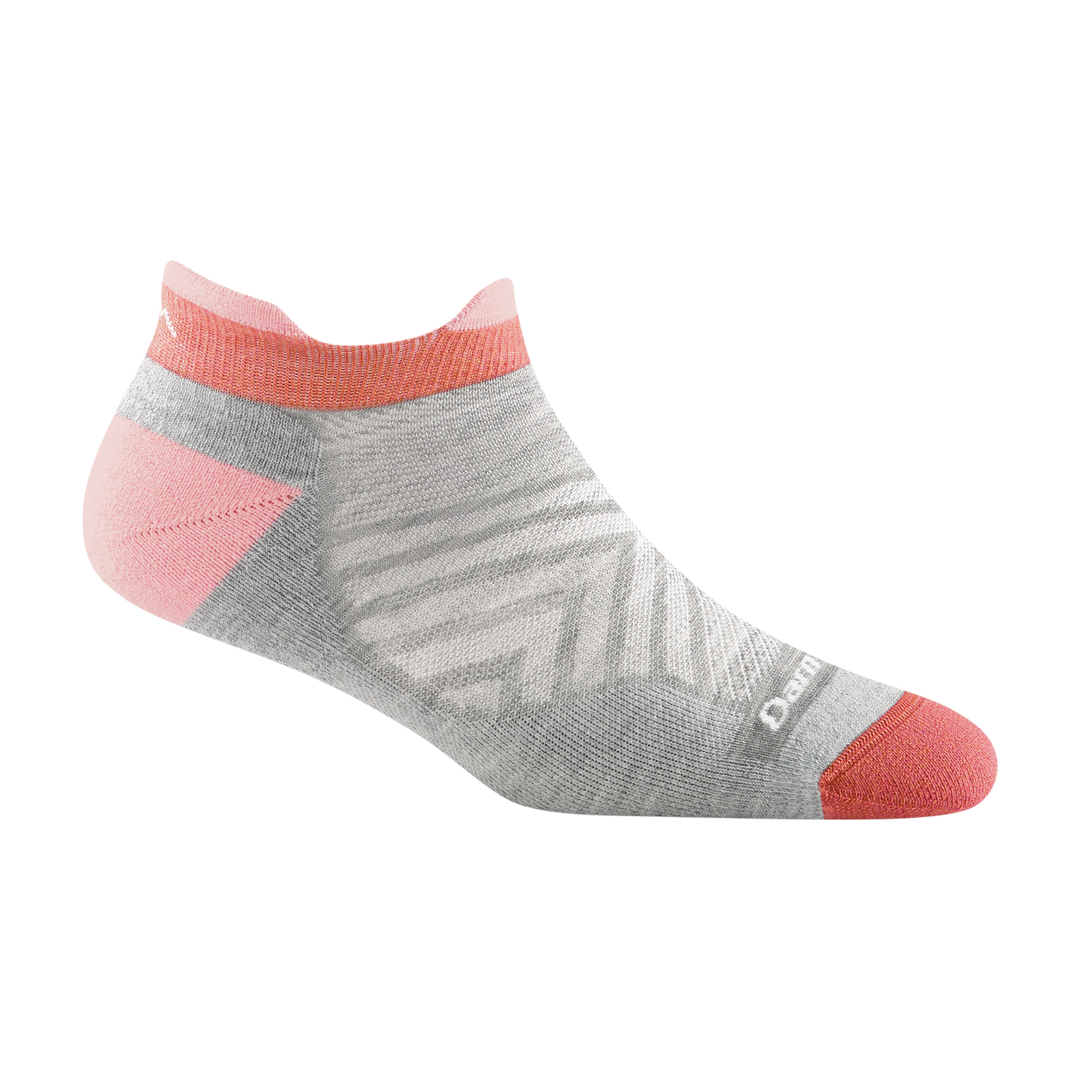 1047 women's run no show tab running sock in ash