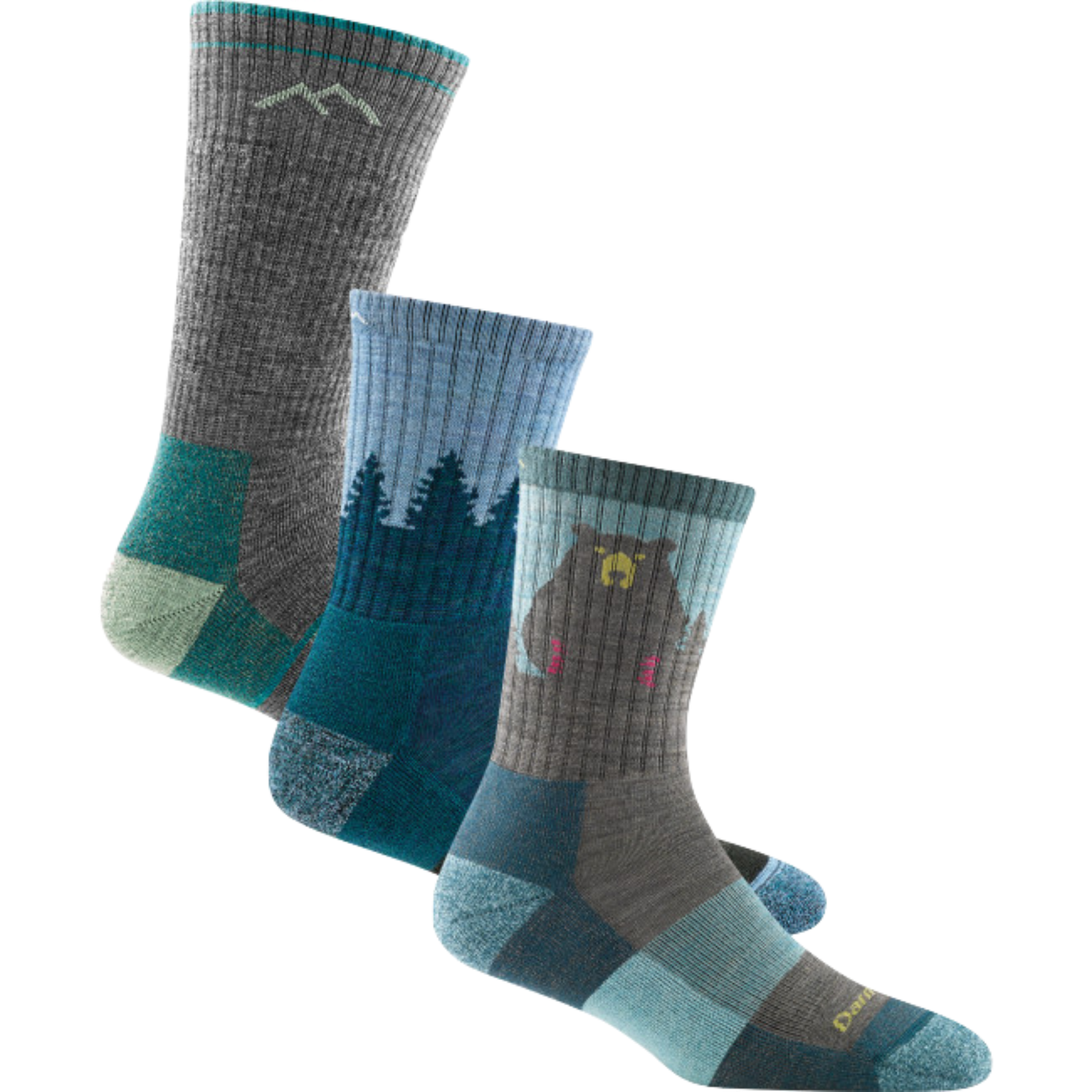 Women's bundle with Boot hiker, Treeline, and Bear Town