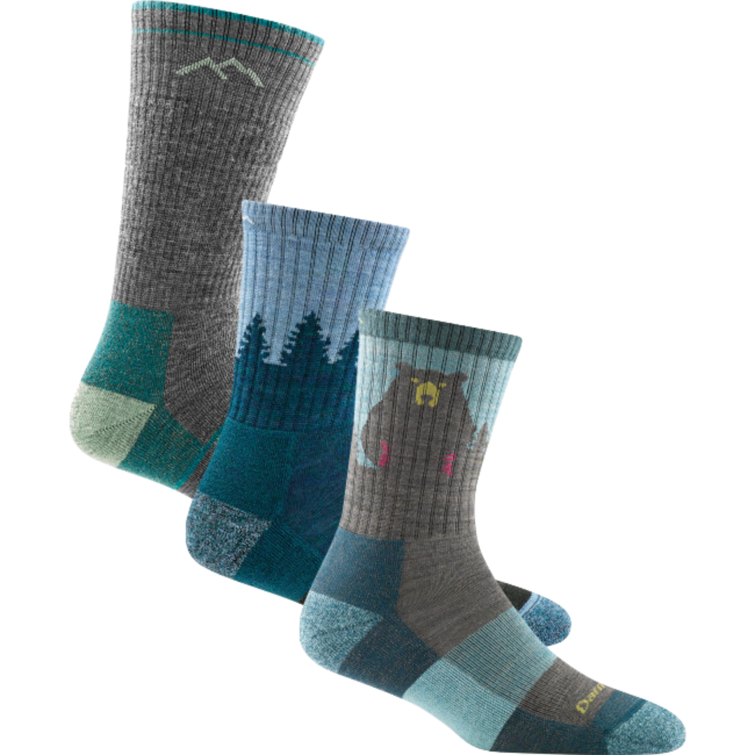 Women's bundle with Boot hiker, Treeline, and Bear Town